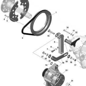 EXTERNAL GENERATOR For ROTAX 912UL