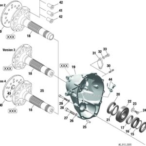 PROPELLER GEAR ASSY. For ROTAX 912UL