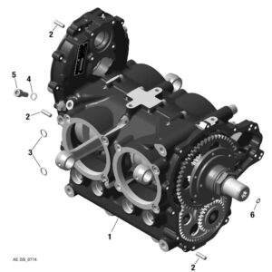 CRANKCASE For ROTAX 912IS