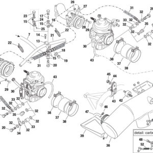 FUEL PUMP ASSY., FUEL HOSE ASSY., AIRBOX ASSY. For ROTAX 912UL