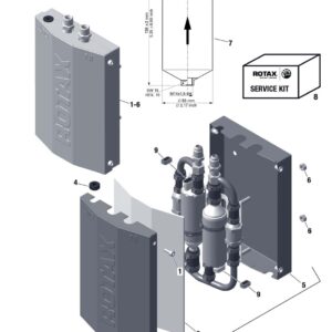FUEL PUMP ASSY. COVER For ROTAX 912IS