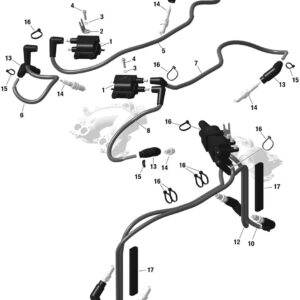 IGNITION COILS, IGNITION CABLE, SPARK PLUG CONNECTOR, SPARK PLUG For ROTAX 912IS