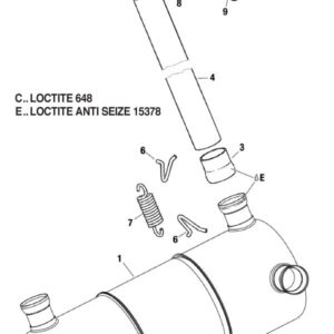 EXHAUST SYSTEM For ROTAX 914UL