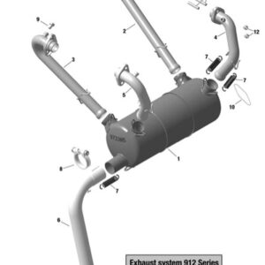 EXHAUST SYSTEM 912 SERIES For ROTAX 912ULS