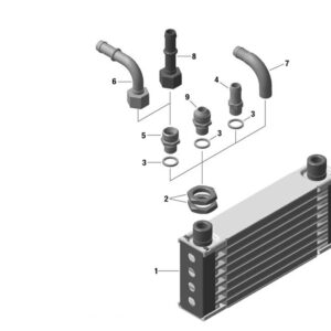 OIL RADIATOR For ROTAX 912UL
