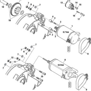 ELECTRIC STARTER, STARTER RELAY For ROTAX 912ULS