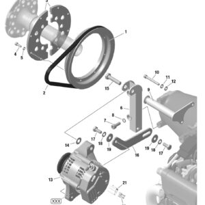 EXTERNAL GENERATOR F3A For ROTAX 916IS
