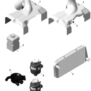 COOLING AIR BAFFLE For ROTAX 916IS
