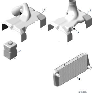 COOLING AIR BAFFLE For ROTAX 915IS