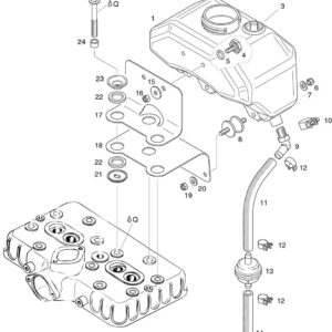 OIL TANK ASSY For ROTAX 582UL
